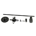 Produktbild Gazechimp 1 Set Apm GPS Folding Antenna Mount Holder Set Für Rc Flug Flugzeugcontroller