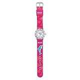 SCOUT Mädchen Analog Quarz Uhr mit Stoff Armband 280378010