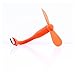 Produktbild USB Ventilator Mini Laptop Fan/hohe Kühl Leistung, klein leicht leise/Cooling Gadget/Büro PC Notebook Powerbank (USB Fan Orange)