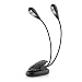 Rechargeable 4-led Flexible Clip on Desk Table Light Lamp RS.515.00