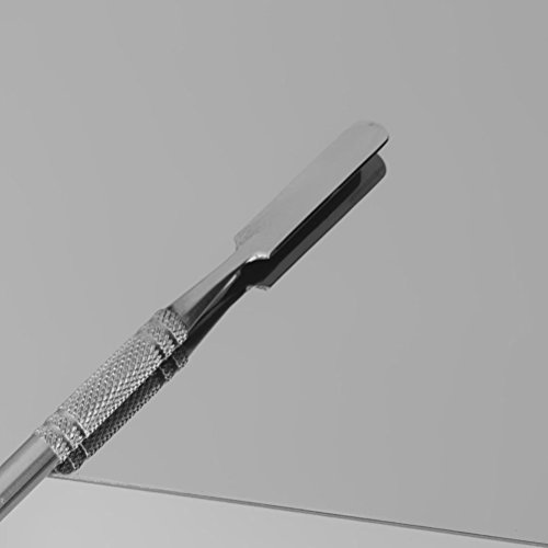 ULTNICE Rostfreier Stahl Pro Kosmetik Make-up Palette Spachtel Berufswerkzeuge - 4