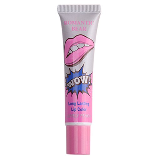 Lalang 6 Farben Wasserdicht nicht verblassen Peel Off Lip Gloss Wasserlippenglanz – Lippenstift - 4