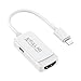 Produktbild CSCF Professioneller HDMI-Kabeladapter, Apple-Schnittstelle, 8-polig zu HDMI-Digital-AV-Konverter für iPad iPhone iOS 11 10