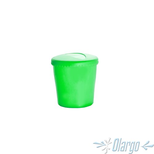 Salat to go Becher inkl. Gabel Dressingbehälter Salatbecher Salatbox 2 go (grün) - 5