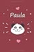 Produktbild Paula: Ein individuelles Panda Notizbuch mit dem Namen Paula und ganzen 100 linierten Seiten im tollen 6x9 Zoll Format (ca. DIN A5). Optimal als ... zu Weihnachten, Ostern oder zum Geburtstag.
