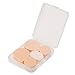 Anself Wet & Dry Water Large Boxed Make-up Sponge Powder Puff Foundation Ellipse Teardrop Shape (5Pcs)
