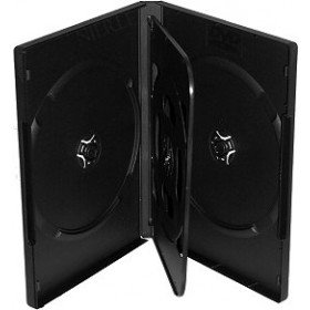 MediaRange BOX17 CD/DVD Videobox (4-fach, 50 Stück)