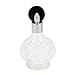 100ML Fashion Short Spray Atomizer Refillable Vintage Glass Perfume Bottle