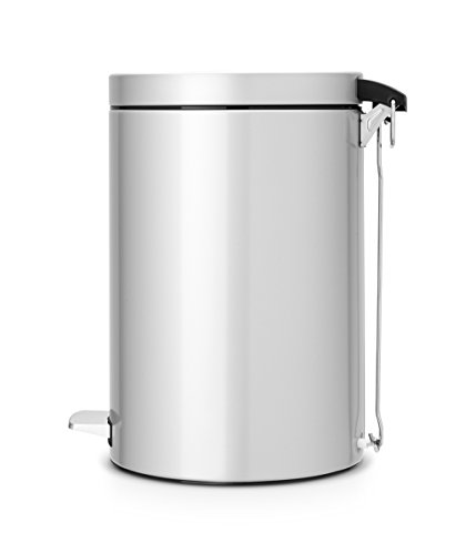 Treteimer 20 L Classic mit Kunststoffeinsatz / Metallic Grey - 3