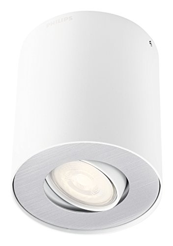 Philips myLiving Spot - Foco de interior LED, 255 lúmenes, metal, 3.5 W, color blanco