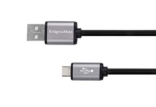 Krüger & Matz Basic - Cavo USB, tipo C, 1 m