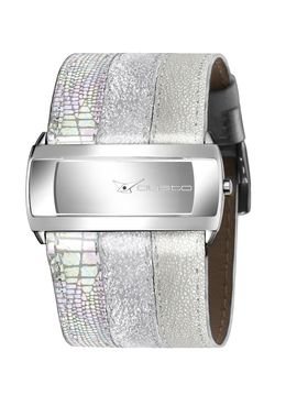 Custo Watches Reloj analogico para Mujer de Cuarzo con Correa en Piel CU013601