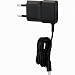 Produktbild Original Microsoft / Nokia Ladegerät Ac-18E für Microsoft Lumia 640 XL LTE Dual SIM Travelcharger Schwarz Ladekabel Micro-USB