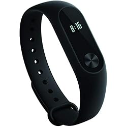 Xiaomi Mi Band 2 - Pulsera de actividad con Heart Rate en la muñeca [VERSIÓN ESPAÑOLA OFICIAL CON GARANTIA], pantalla OLED táctil, IP67 al agua, Bluetooth 4.0, acelerómetro.