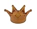 Produktbild 1 x Lego Duplo Figur Zubehör Krone oben geschlossen kupfer copper König Königin Prinz Prinzessin Schloss 42001 4820 4821 4822