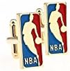 Gold NBA Cuff Link With Gift Box Best Occasion Gift for Christmas Birthday Wedding and Valentine Gift