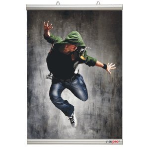 Preisvergleich Produktbild Klemmschiene EasyFix, DIN A0 Hoch- oder DIN A1 Querformat