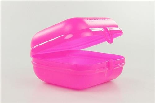 TUPPERWARE To Go Twin neon pink Brotdose Box Lunchbox Twin Größe 3 - 3