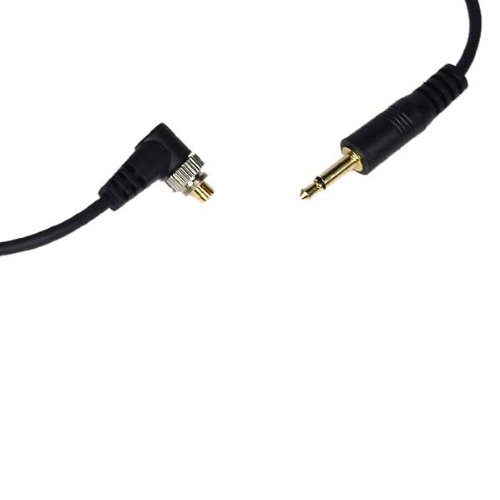 BestOfferBuy - 3 5 Mm C  ble M  le pour Flash Synch PC cordon verrouill      vis Canon Nikon