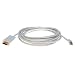 Produktbild GuDoQi® Mini Displayport Dp Männlich Zu Hdmi Männlich 1,8M Audio Video Konverter Hdtv Kabel Für Macbook Mircrosoft Surface Thinkpad 4K*2K
