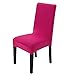 Produktbild sourcing map Stretchy Abnehmbares Waschbares Sitzbezüge Hotel Esszimmer Zeremonie Küchen Bar Esszimmerstuhl Deckel Restaurant Hochzeit Teil Dekor - Fuchsia de
