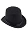 Produktbild TEBAISE Zylinderhut für Damen & Herren in Schwarz Partyhut ideal für Zauberer Karneval Fasching Steampunk Gentleman Oktoberfest Christmas Cosplay Kostüme
