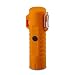 Produktbild Womdee Taschenlampen, hohe Lumen, Wasserdichte Handtaschenlampen, Winddicht, Doppelbogen-Plasma-Feuerzeug, Zündzünder, USB-aufladbar, Feuerstarter und Outdoor-Taschenlampe mit Umhängeband Orange