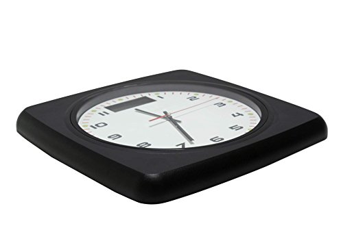 Personen Waage DIGITAL inkl. Uhr schwarz bis 150 Kg STEP ON - 2