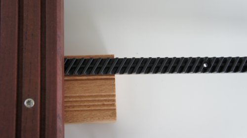 EUROTEC Distanzleiste für Terrassendielen, (1 Packung, 50 Stücke), 944801