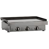 Roller Grill R.PSR900GEC Plancha Pro Gaz Triple Plaque Émaillée  Cuisine & 