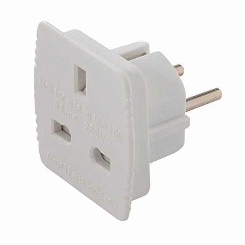 Preisvergleich Produktbild Silverline 171631 UK zu EU Travel adapter, Einzelpackung