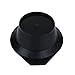 niceEshop(TM) 4 Pcs Professional Salon Dyeing Kit-Color Dye Brush Comb Mixing Bowl Hair Coloring Cape(Black,Grey)