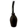Handsome Cock 310 ml black enema bulb with 12 cm PVC tip