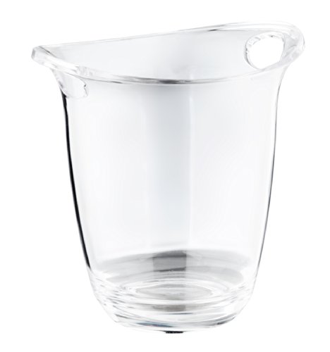 détail Bugatti GL1U-02181 Glamour Table Seau à Champagne et Vin SAN Blanc 22 x 19 x 23 cm