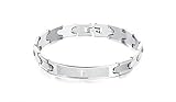 Lafeil Armband Silber Name Armkette Herren Edelstahl Armband Silber Rechteck Herren Kreuz Bible Armreifen Für Herren Punk Gothic