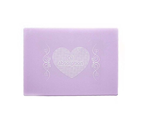 Set of 2 Oil Control Paper Men/Women Oil Blotting Paper(2*50 sheets),Purple
