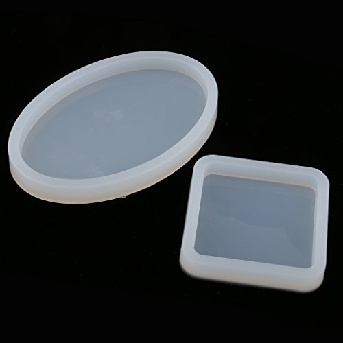 MagiDeal 4 Stück Assoted Form Schmuck Silikon Form Ornament Handwerk Making - 8