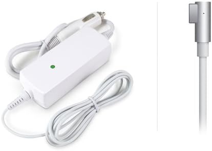 60W Car Charger Laptop DC Adapter for Apple MacBook 13" A1342 / Apple Macbook Pro 13" A1278 - Late 2009-Mid 2012 Models - Travel Power Supply [does NOT fit Late 2012 and later models with Retina]