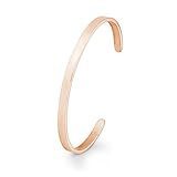 s.Oliver Damen-Armreif Edelstahl IP Rose Beschichtung schlicht basic gravurfähig s.Oliver Damen-Armreif Edelstahl IP Rose Beschichtung schlicht basic gravurfähig