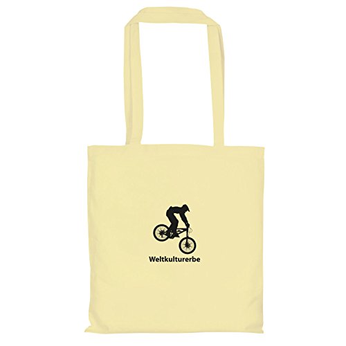 Preisvergleich Produktbild TEXLAB - Weltkulturerbe Downhill - Stoffbeutel, natur