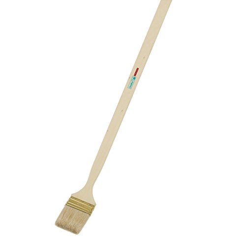 Fassadenstreicher Fassadenpinsel 75 mm - XXL Naturholzgriff 83 cm lang