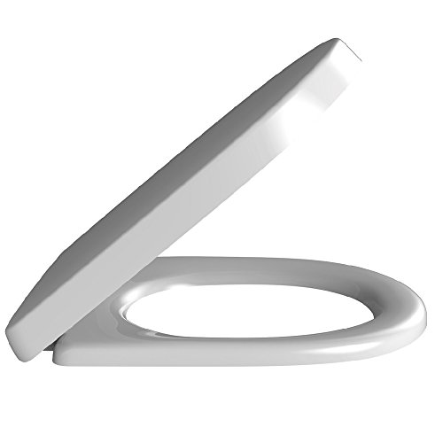 Villeroy & Boch WC-Sitz aus Edelstahl weiß, 9M38S101 - 2