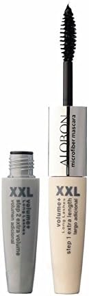 Unisky 3D Fiber Long Curl Eyelashes Double Head Mascara Makeup Eye Black Cosmetic