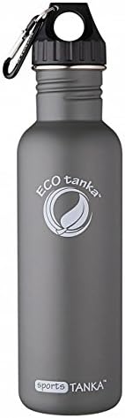 ECOtanka sportsTANKA Antoli, 800ml, 27oz, stainless steel drinking bottle, BPA-free, ecological, sustainable, robust, very lightweight