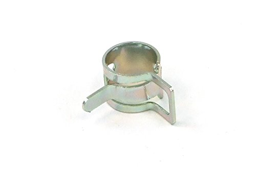 Preisvergleich Produktbild Schlauchschelle Federband 10 - 12mm - silver