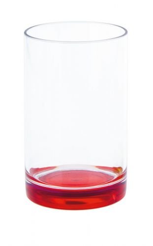 Preisvergleich Produktbild Gimex Trinkglas GreyLine 250 ml rot