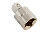 Cromo vanadio. Laser 2522 - Adaptador de Llave de Vaso (1/2\" a 3/8\")