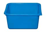 Cubeta cuadrada 32 cm 8.5L azul
