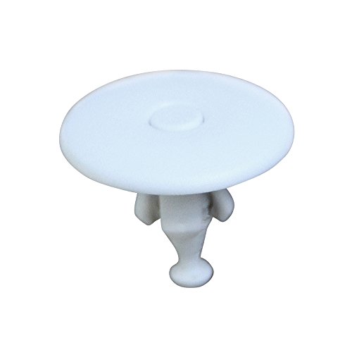 Buderus Heizkörper Klemmstift Rund für Gitterende verkehrsweiß VPE (10 Stk) - 3