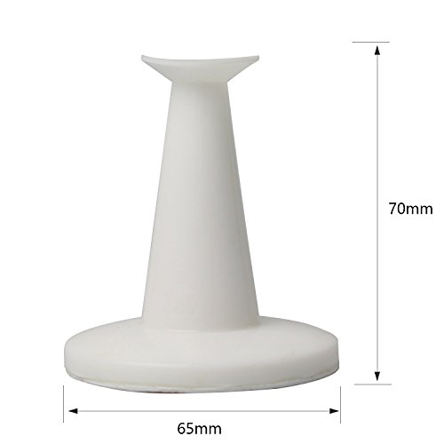 Türstopper selbstklebender Silikon-Türstopper, funktioniert auf allen Oberflächen, hält Türen Sicher offen, für Zuhause / fürs Büro,- weiß - 7